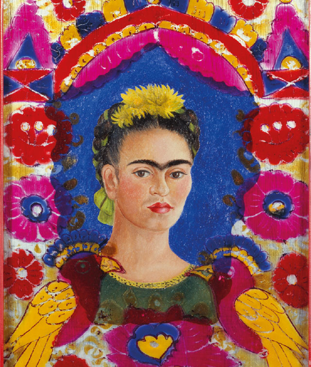 Фрида Кало. The Frame attributed title: Autoretrato (Self-portrait), 1938